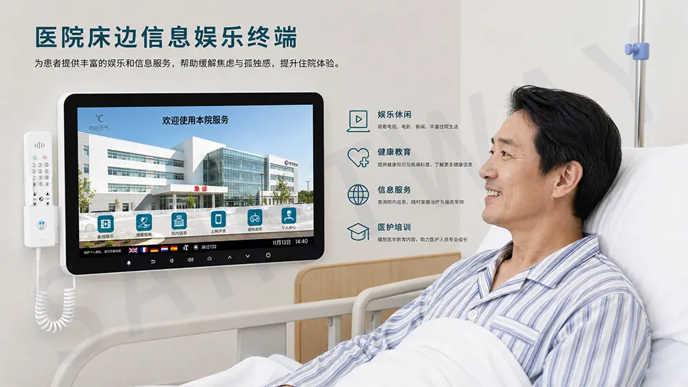 床边娱乐信息终端 · 产品应用领域