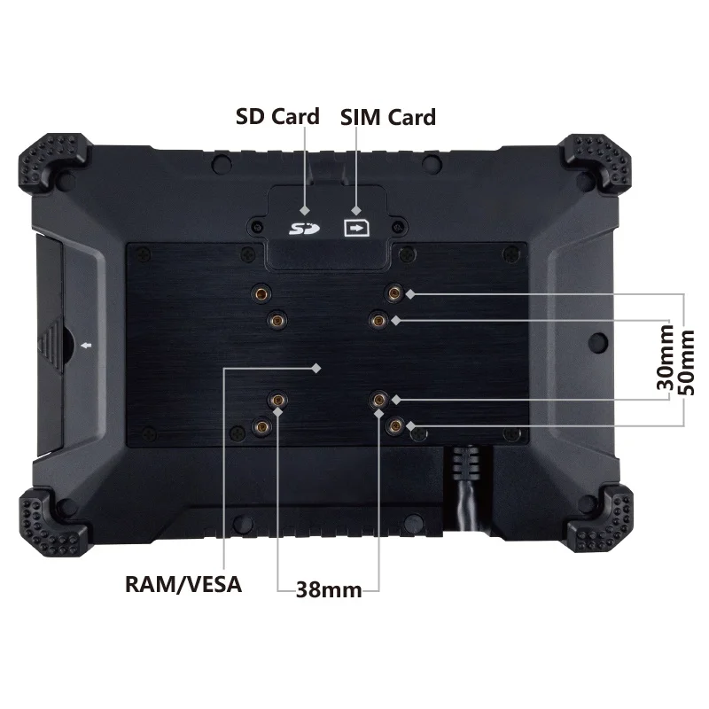 X7R Waterproof Ruggedized Android Tablet