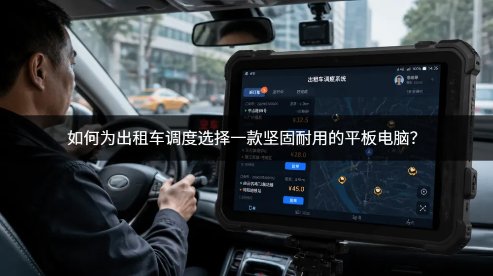 出租车调度平板电脑选型指南：坚固耐用、稳定高效